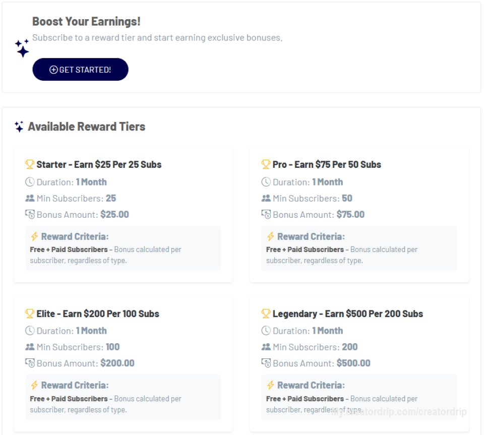 🚨 Content Creators, don’t miss this!
$500+ Per Day Opportunity!! 🚀
👇👇👇👇👇👇👇👇👇👇👇
https://my.creatordrip.com/my/reward-tier
Tap the link here and hit “Get Started” to join a tier & boost your earnings instantly!

✨ Reward Tiers just dropped on CreatorDrip — and it's your chance to stack serious income while doing what you already do: create content + promote. 💸

🔥 This isn’t a joke — bring in more subscribers in 30 days and instantly unlock cash bonuses up to $500+ per day 🚀

$5,000+ potential in just one week from now!!

🎁 Whether you're just starting or have a huge audience, there’s a reward tier for you.

#CreatorDrip#MakeMoneyOnline#ContentCreators#PassiveIncome#CreatorLife#ReferAndEarn#UGCmoney#ContentHustle#SideIncome#MonetizeYourFollowers